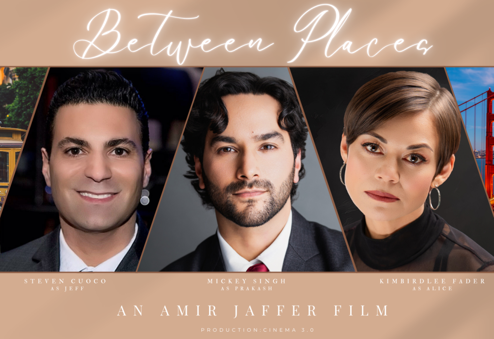 Steven Cuoco stars as Jeff in Amir Jaffer’s film Between Places, blending identity, emotion, and storytelling.