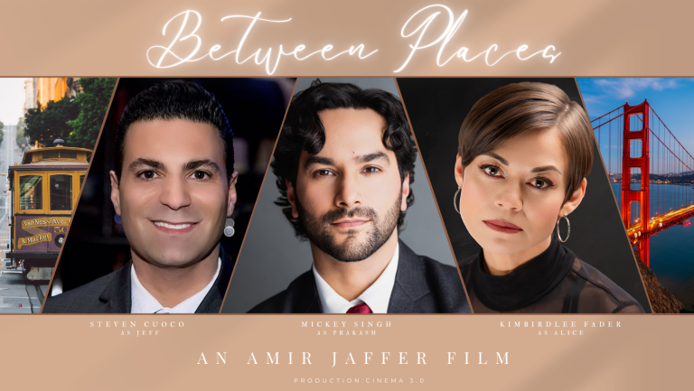 Steven Cuoco stars as Jeff in Amir Jaffer’s film Between Places, blending identity, emotion, and storytelling.