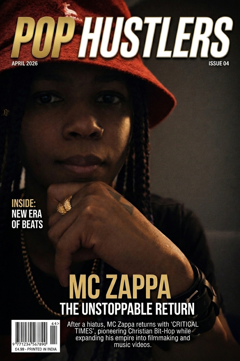 MC Zappa returns from hiatus with Critical Times, pioneering Christian Bit-Hop while expanding into filmmaking and music videos.